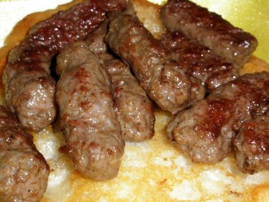 ćevapi od junećeg mesa bez glutena