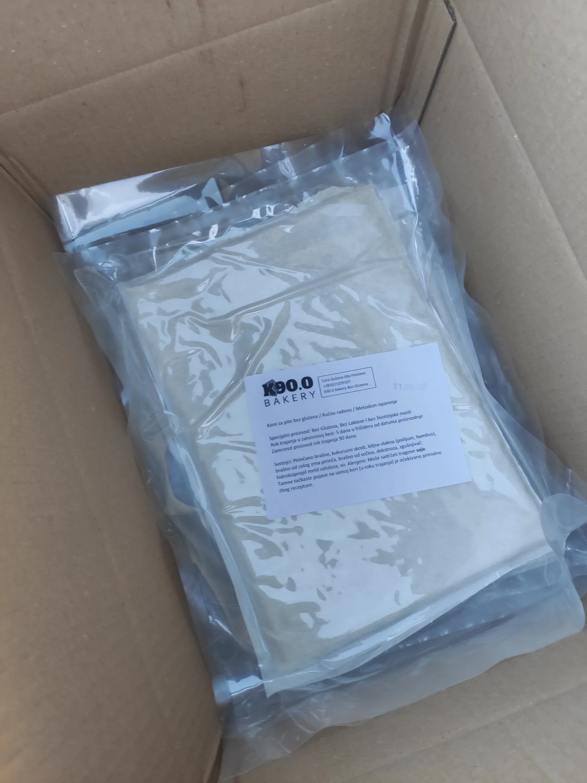 Pite bez glutena, Burek bez glutena, Baklave bez glutena, Gibanice bez glutena